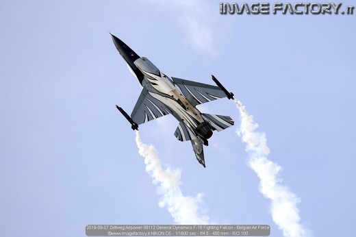 2019-09-07 Zeltweg Airpower 09112 General Dynamics F-16 Fighting Falcon - Belgian Air Force